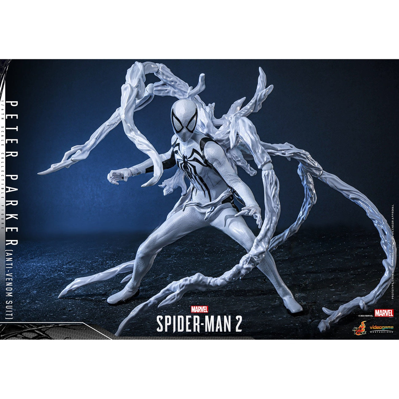 Produktbild Spider-Man - Peter Parker Anti-Venom Suit Masterpiece Actionfigur 1:6