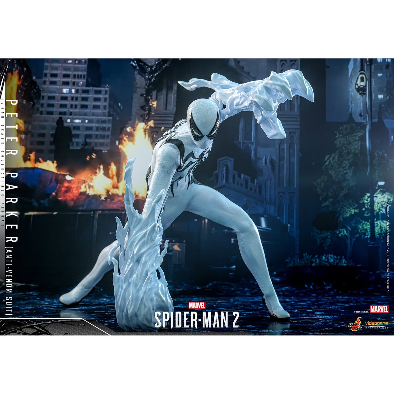 Produktbild Spider-Man - Peter Parker Anti-Venom Suit Masterpiece Actionfigur 1:6