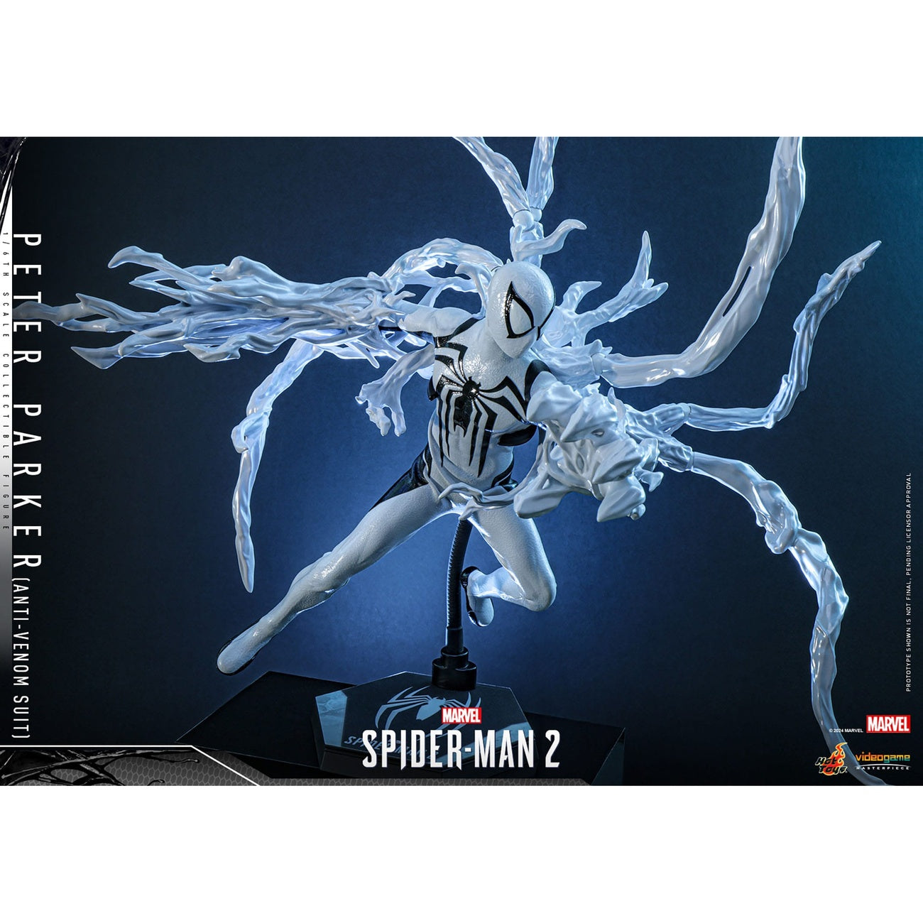 Produktbild Spider-Man - Peter Parker Anti-Venom Suit Masterpiece Actionfigur 1:6
