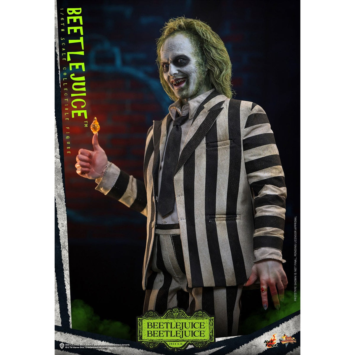 Produktbild Beetlejuice Masterpiece Actionfigur 1:6 - Beetlejuice