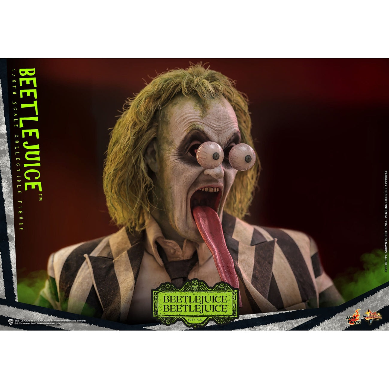 Produktbild Beetlejuice Masterpiece Actionfigur 1:6 - Beetlejuice