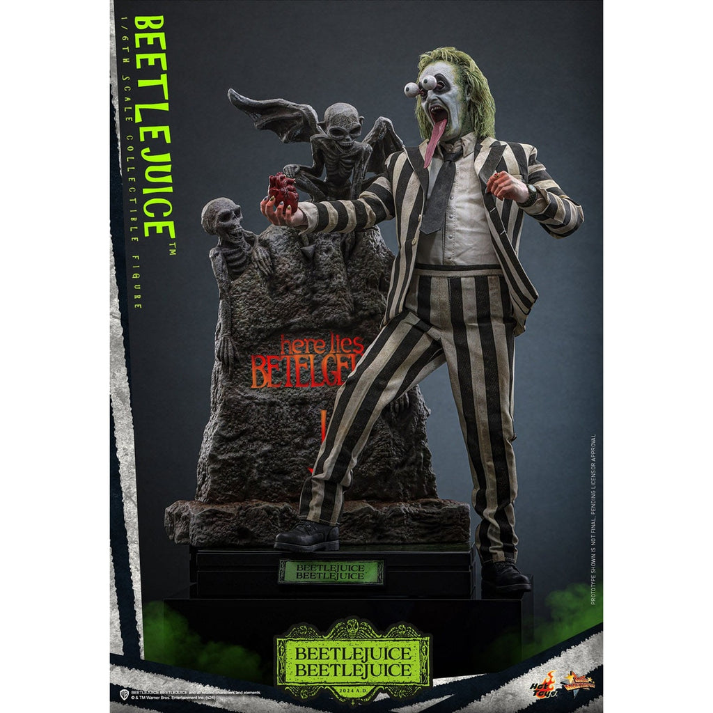 Produktbild Beetlejuice Masterpiece Actionfigur 1:6 - Beetlejuice