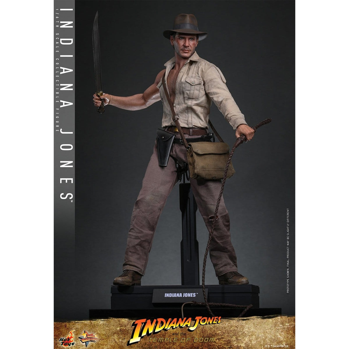 Produktbild Indiana Jones Masterpiece Actionfigur 1:6 - Indiana Jones