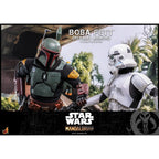 Produktbild Star Wars: The Mandalorian - Boba Fett Actionfigur 1:6 Repaint Armor Special Edition
