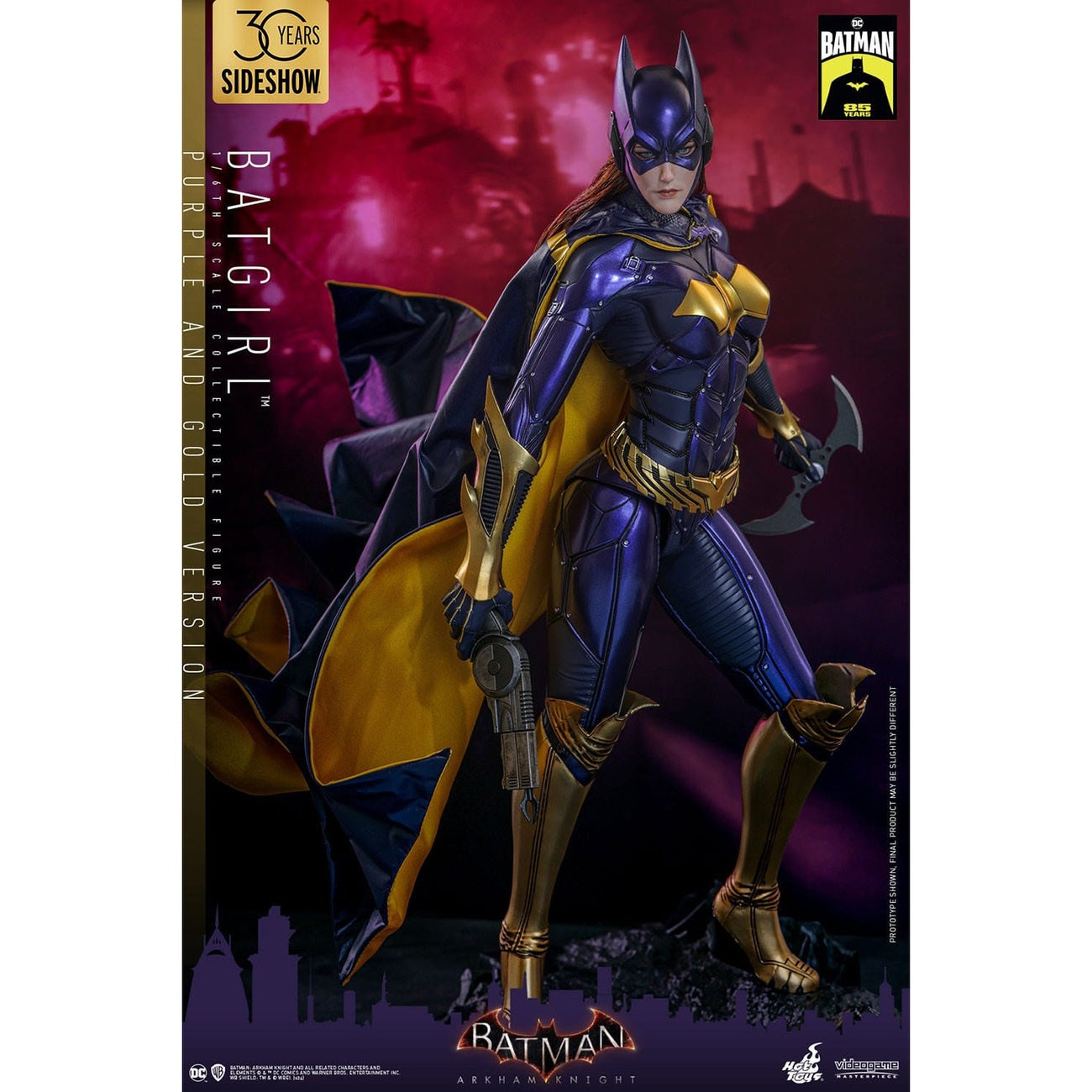 Produktbild Batman: Arkham Knight - Batgirl Masterpiece Actionfigur 1:6 Purple and Gold Version Exklusiv