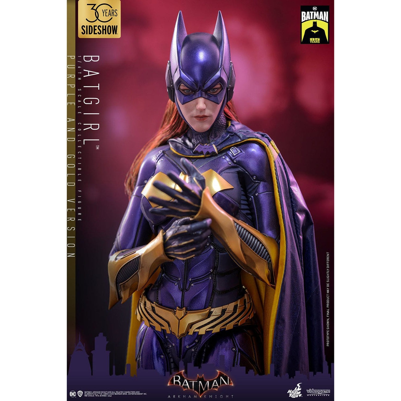 Produktbild Batman: Arkham Knight - Batgirl Masterpiece Actionfigur 1:6 Purple and Gold Version Exklusiv