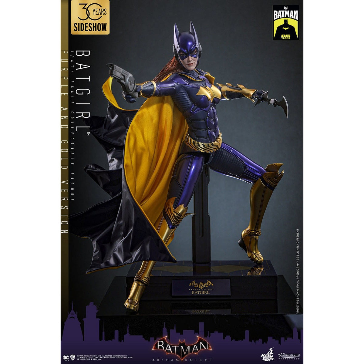 Produktbild Batman: Arkham Knight - Batgirl Masterpiece Actionfigur 1:6 Purple and Gold Version Exklusiv