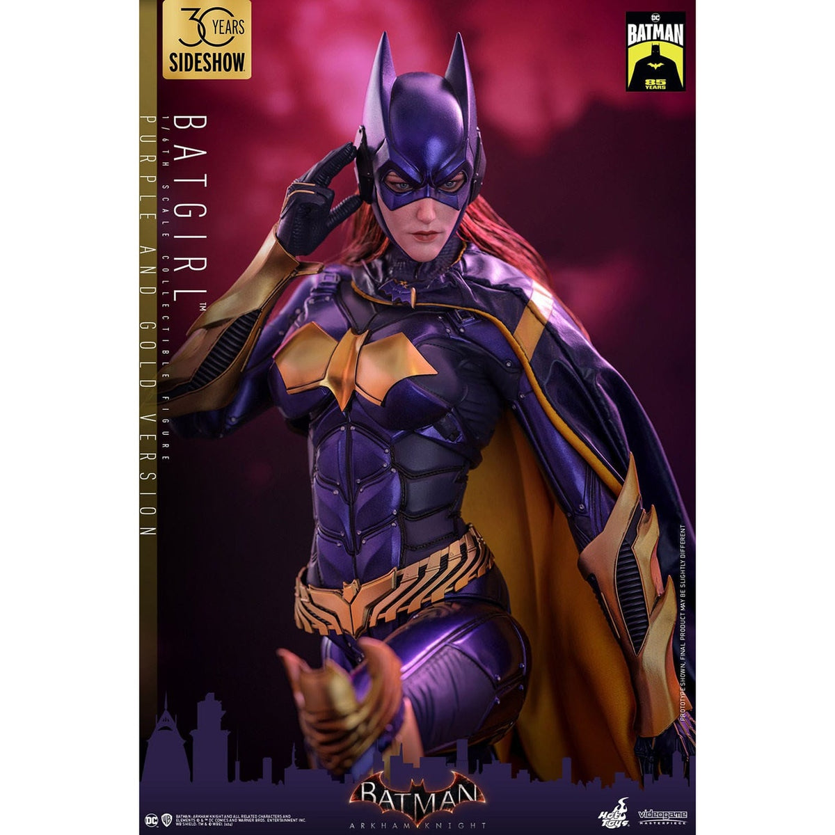Produktbild Batman: Arkham Knight - Batgirl Masterpiece Actionfigur 1:6 Purple and Gold Version Exklusiv