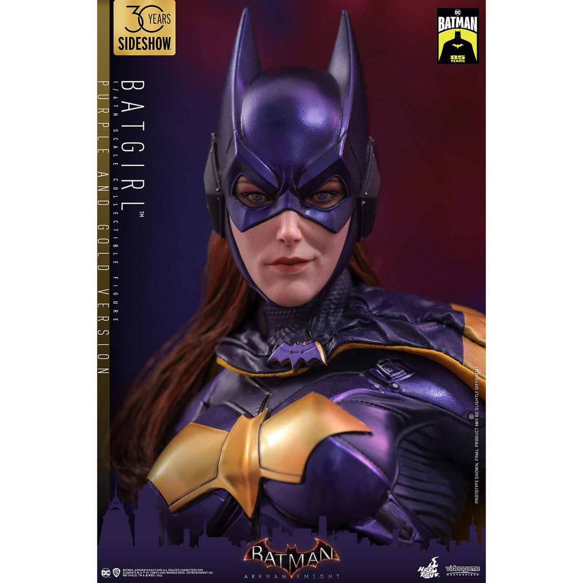Produktbild Batman: Arkham Knight - Batgirl Masterpiece Actionfigur 1:6 Purple and Gold Version Exklusiv