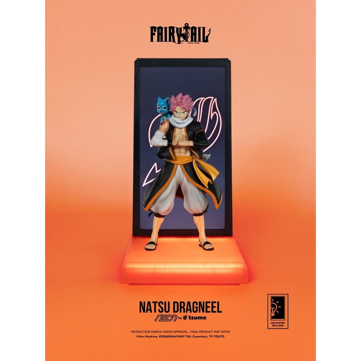 Produktbild Fairy Tail - Natsu Dragneel Neon Figur 1:9