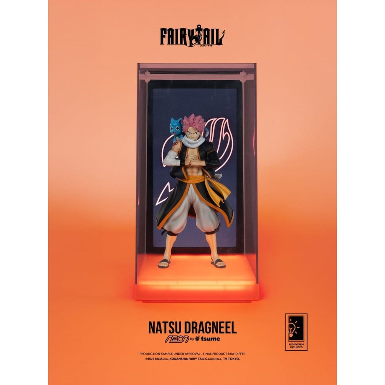 Produktbild Fairy Tail - Natsu Dragneel Neon Figur 1:9
