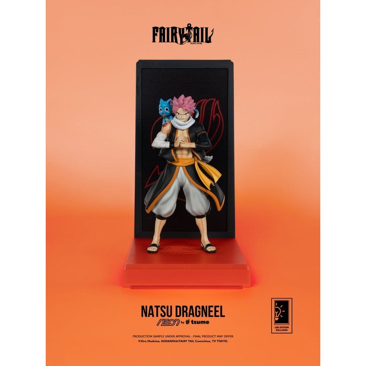 Produktbild Fairy Tail - Natsu Dragneel Neon Figur 1:9