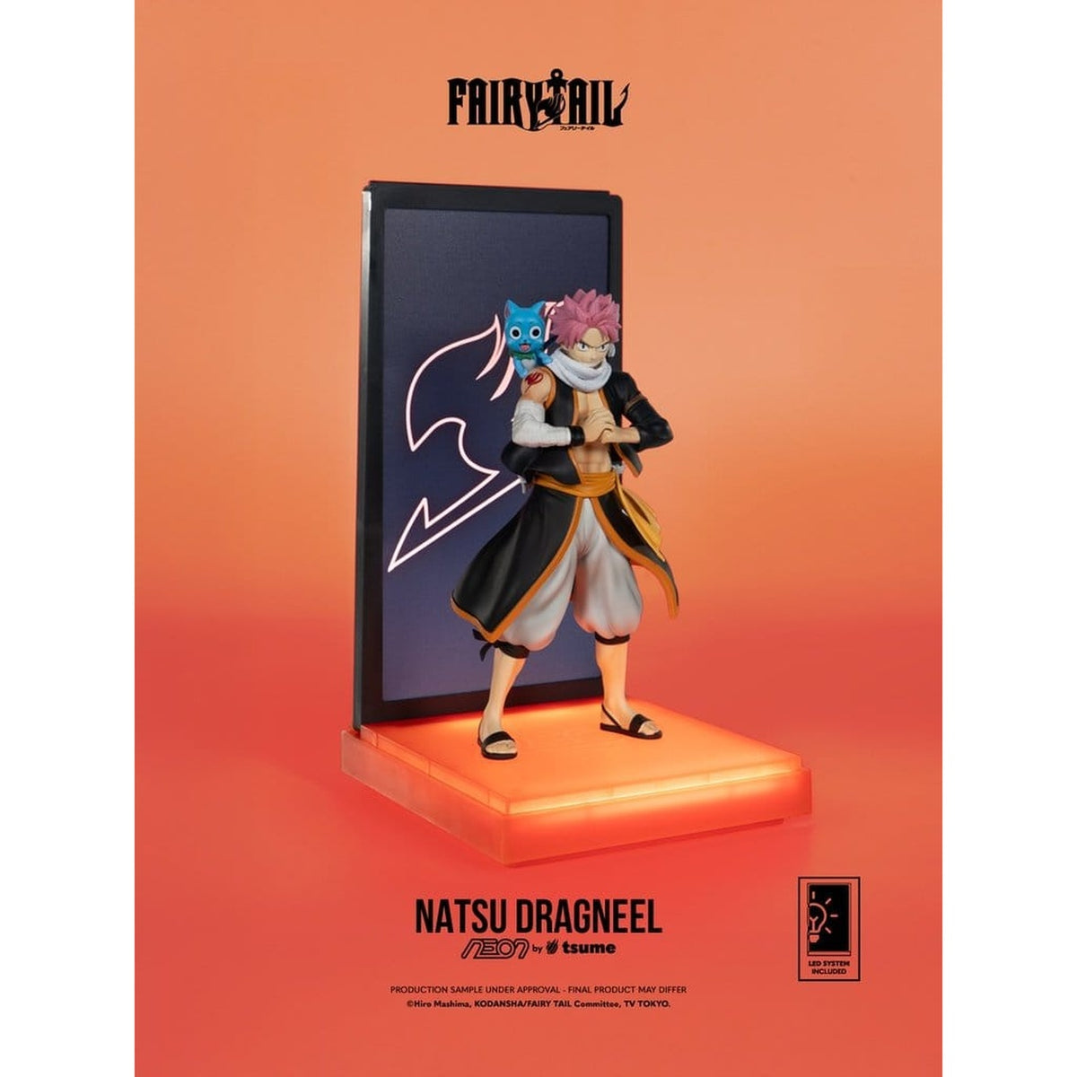 Produktbild Fairy Tail - Natsu Dragneel Neon Figur 1:9