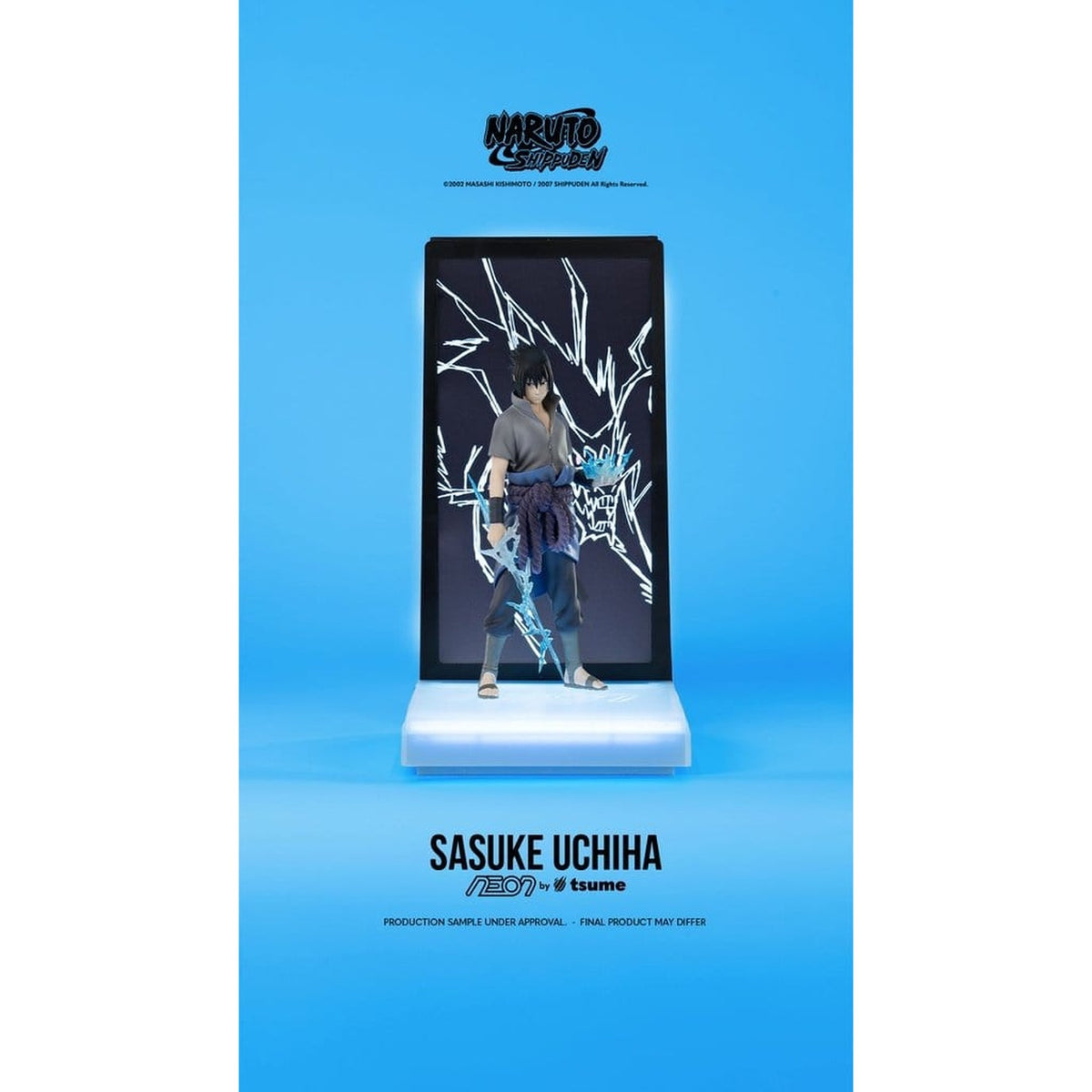 Produktbild Naruto - Sasuke Uchiha Neon Figur 1:9