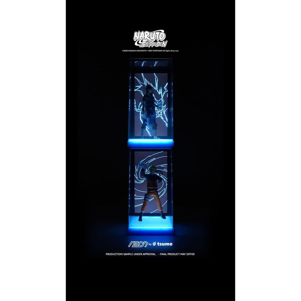 Produktbild Naruto - Sasuke Uchiha Neon Figur 1:9