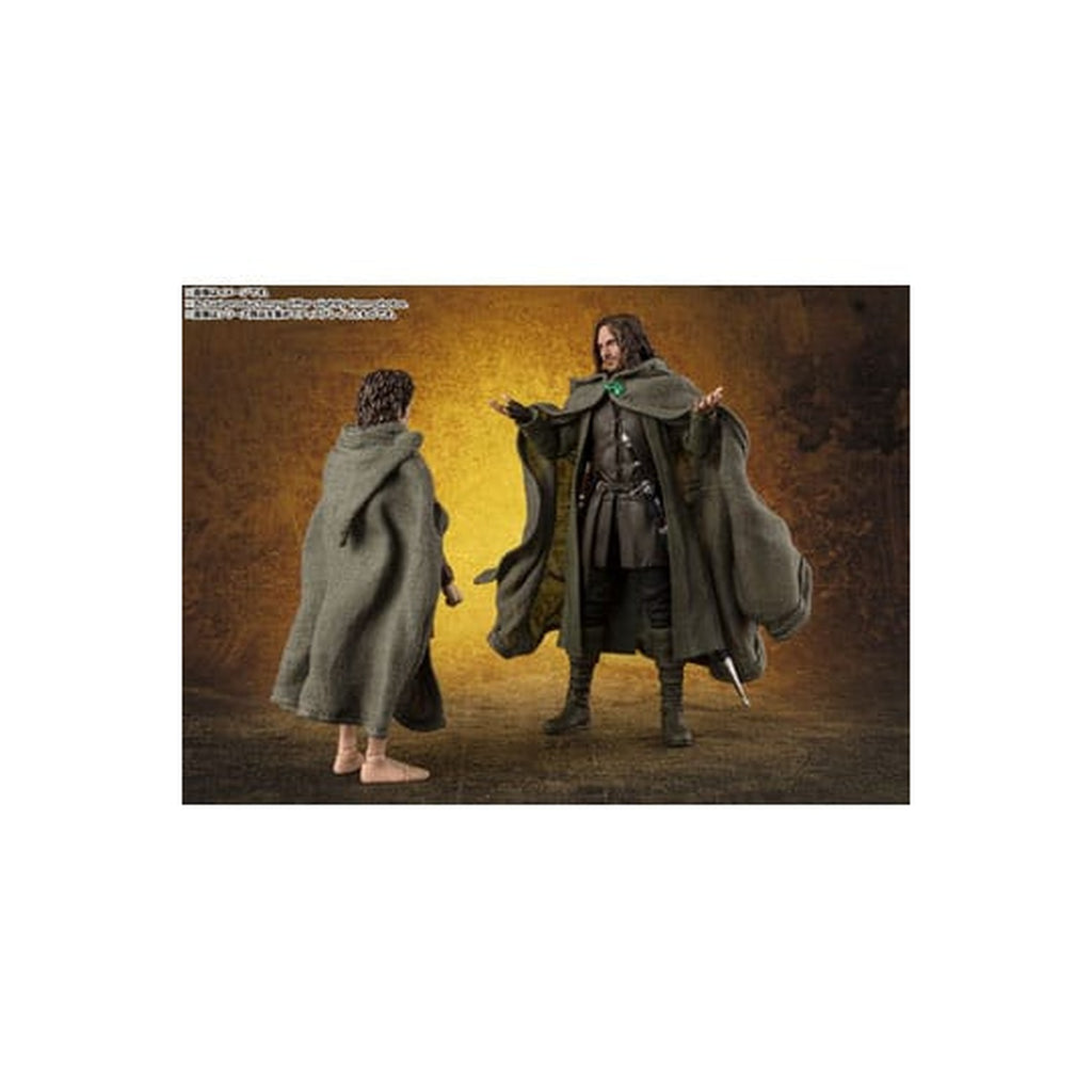 Produktbild Der Herr der Ringe - Frodo Beutlin & Gollum S.H. Figuarts Actionfiguren Set