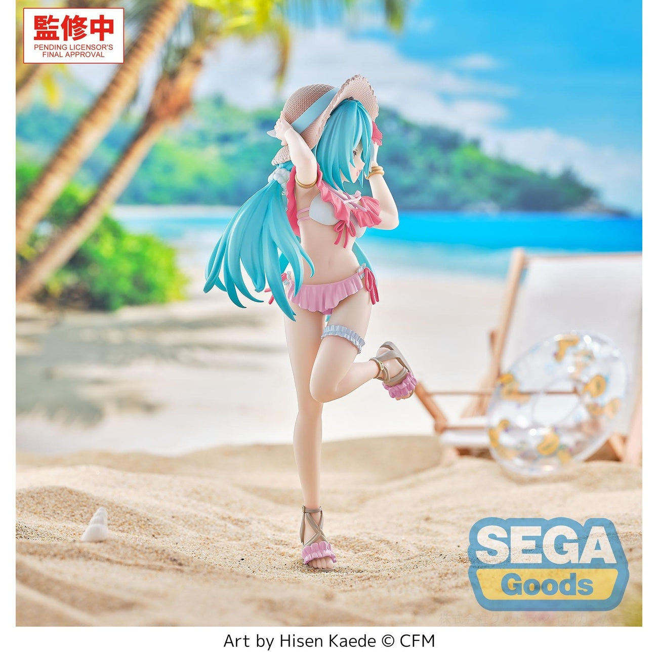 Produktbild Hatsune Miku - Sailor Character Vocal Series 01 Luminasta Figur Tropical Version