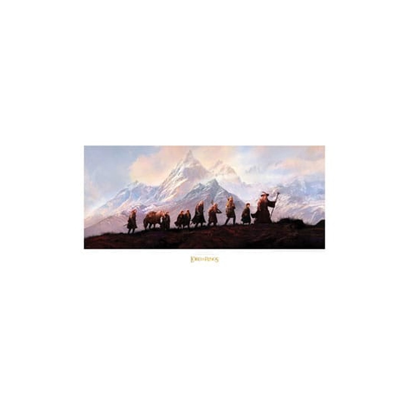 Product image The Lord of the Rings - The Fellowship Art Print 20th Anniversary