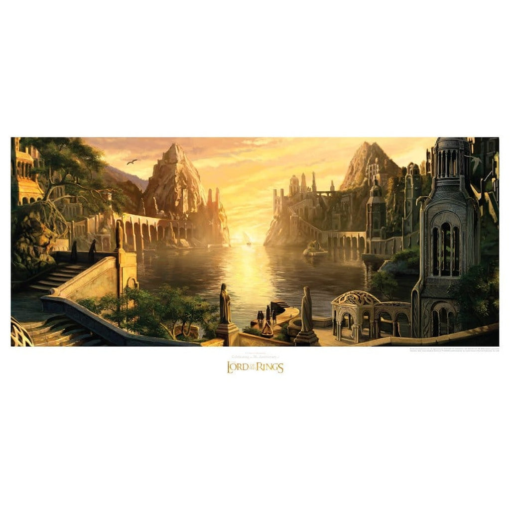 Produktbild Der Herr der Ringe - Die Grauen Anfurten Kunstdruck