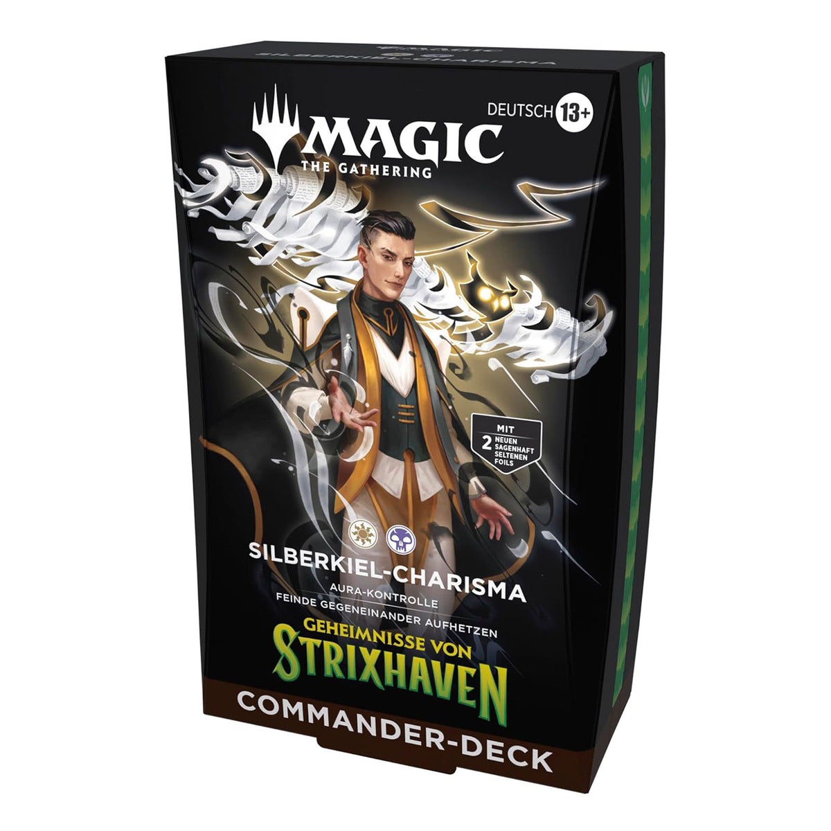 Produktbild Geheimnisse von Strixhaven Silberkiel-Charisma Commander Deck deutsche Version - Magic The Gathering