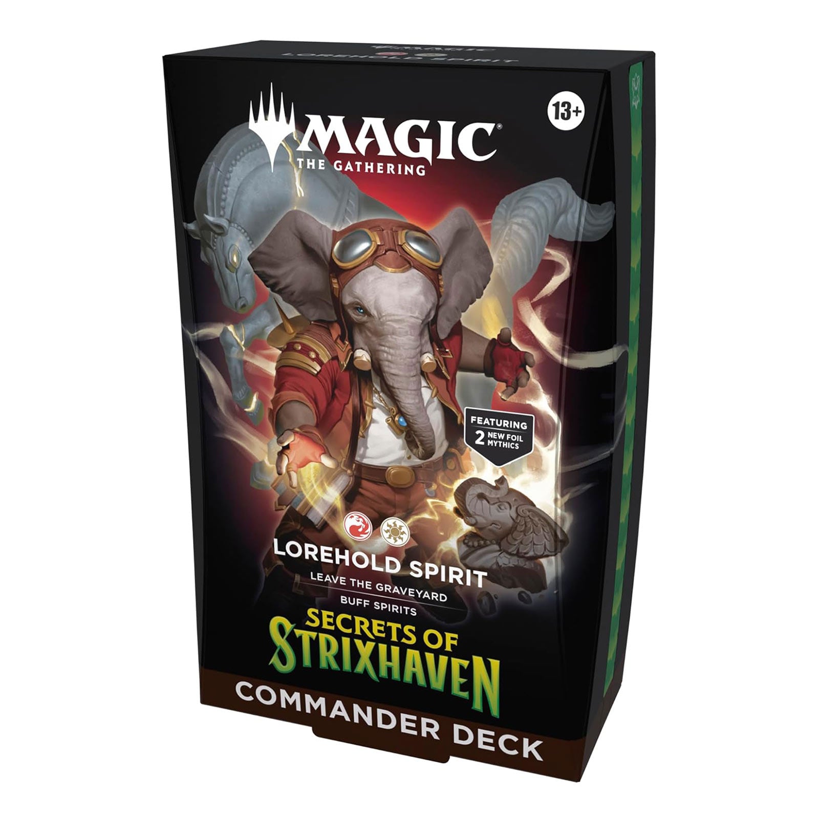 Produktbild Secret of Strixhaven Lorehold Spirit Commander Deck englische Version - Magic The Gathering