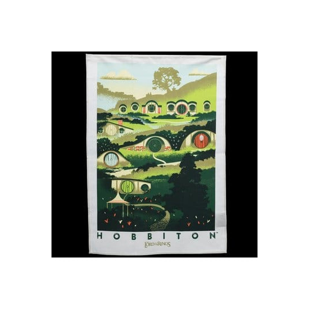 Produktbild Der Herr der Ringe - Rivendell & Hobbiton Geschirrtuch 2er Set