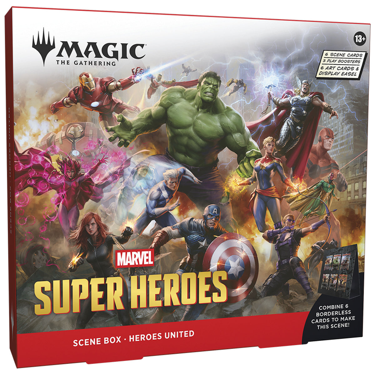 Produktbild Marvel Super Heroes Scene Box Heroes United englische Version - Magic The Gathering