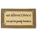 Produktbild Der Herr der Ringe - No Admittance Magnet