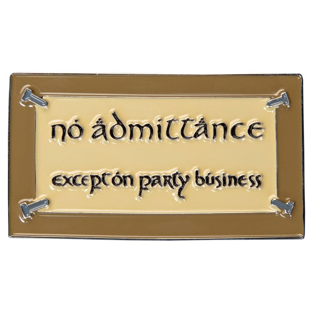 Produktbild Der Herr der Ringe - No Admittance Magnet