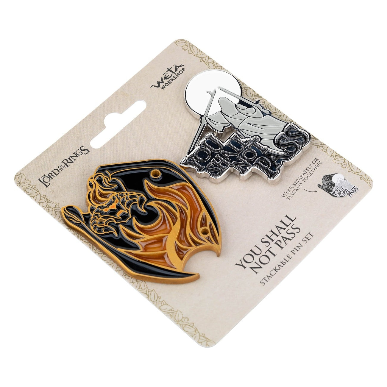 Produktbild Der Herr der Ringe - You Shall Not Pass 2er Pin-Set