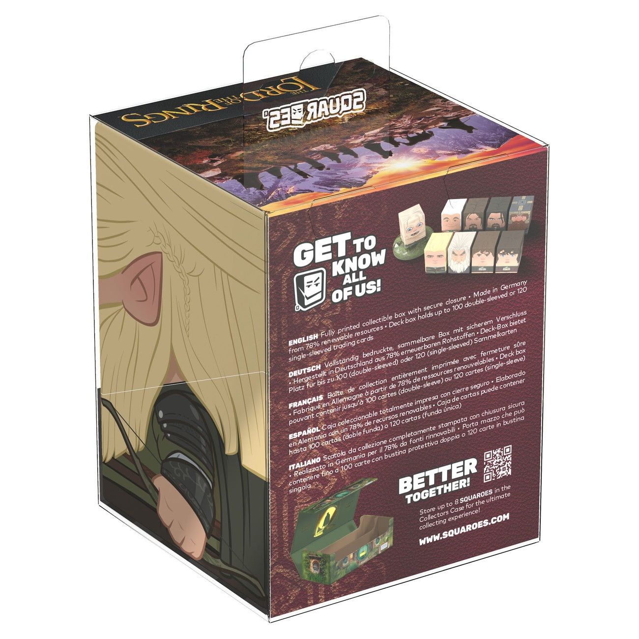 Produktbild Legolas Sammelkartenbox Ultimate Guard - Der Herr der Ringe