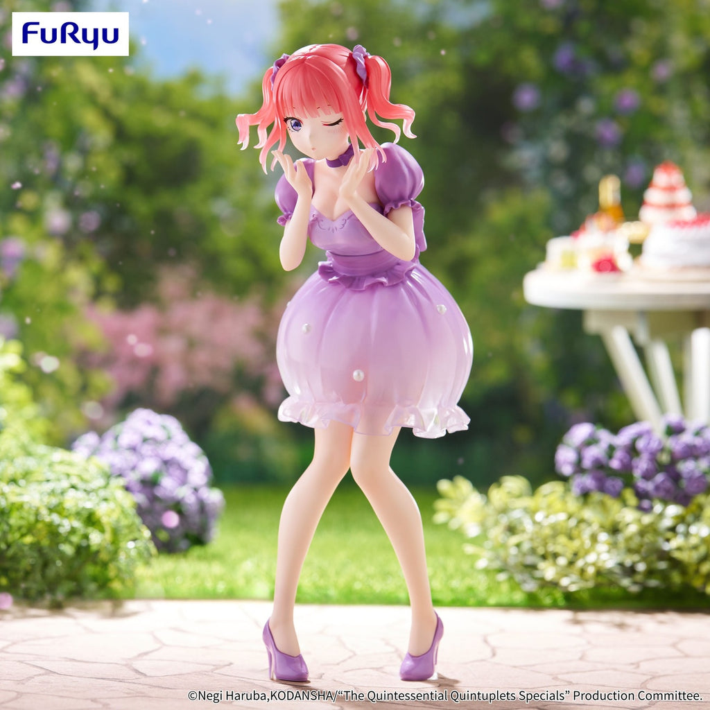 Produktbild The Quintessential Quintuplets Trio-Try-iT PVC Statue Nakano Nino Pastel Dress Ver. 21 cm