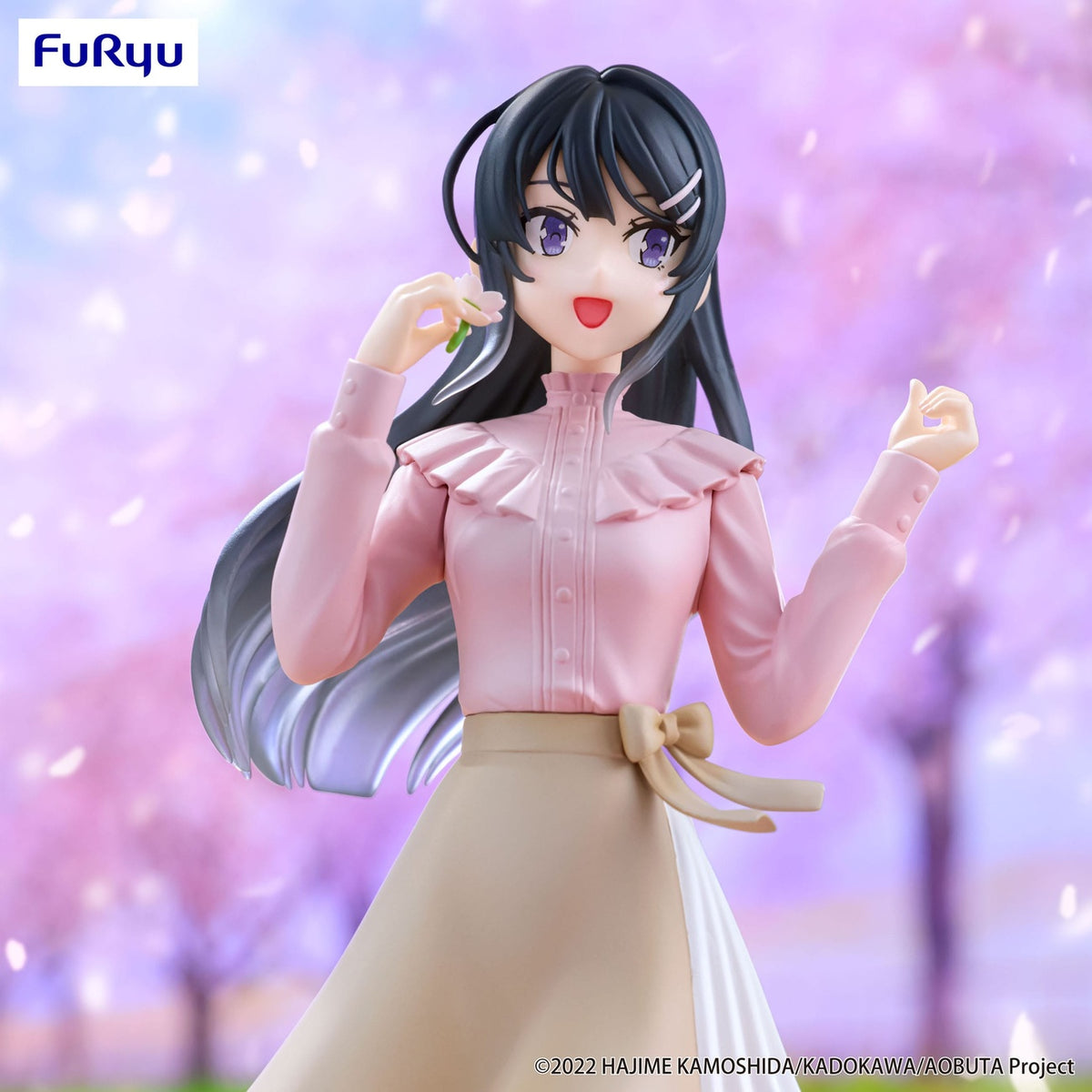 Produktbild Rascal Does Not Dream of Bunny Girl Senpai Trio-Try-iT PVC Statue Mai Sakurajima Spring Outfit Ver. 21 cm