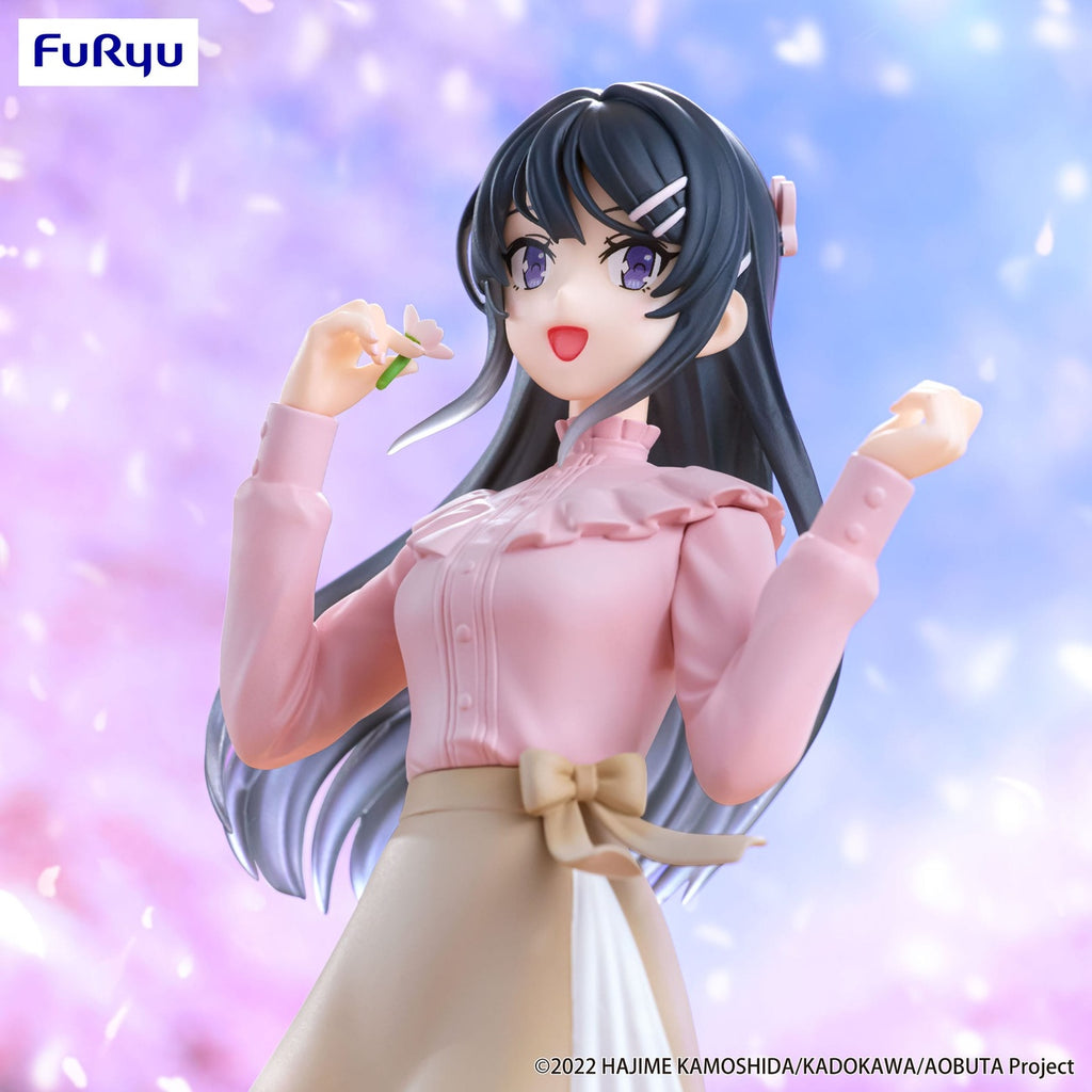 Produktbild Rascal Does Not Dream of Bunny Girl Senpai Trio-Try-iT PVC Statue Mai Sakurajima Spring Outfit Ver. 21 cm