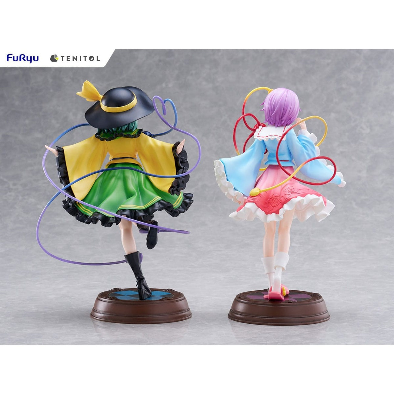 Produktbild Touhou Project Tenitol PVC Statue Koishi Komeiji & Satori Komeiji 22 cm