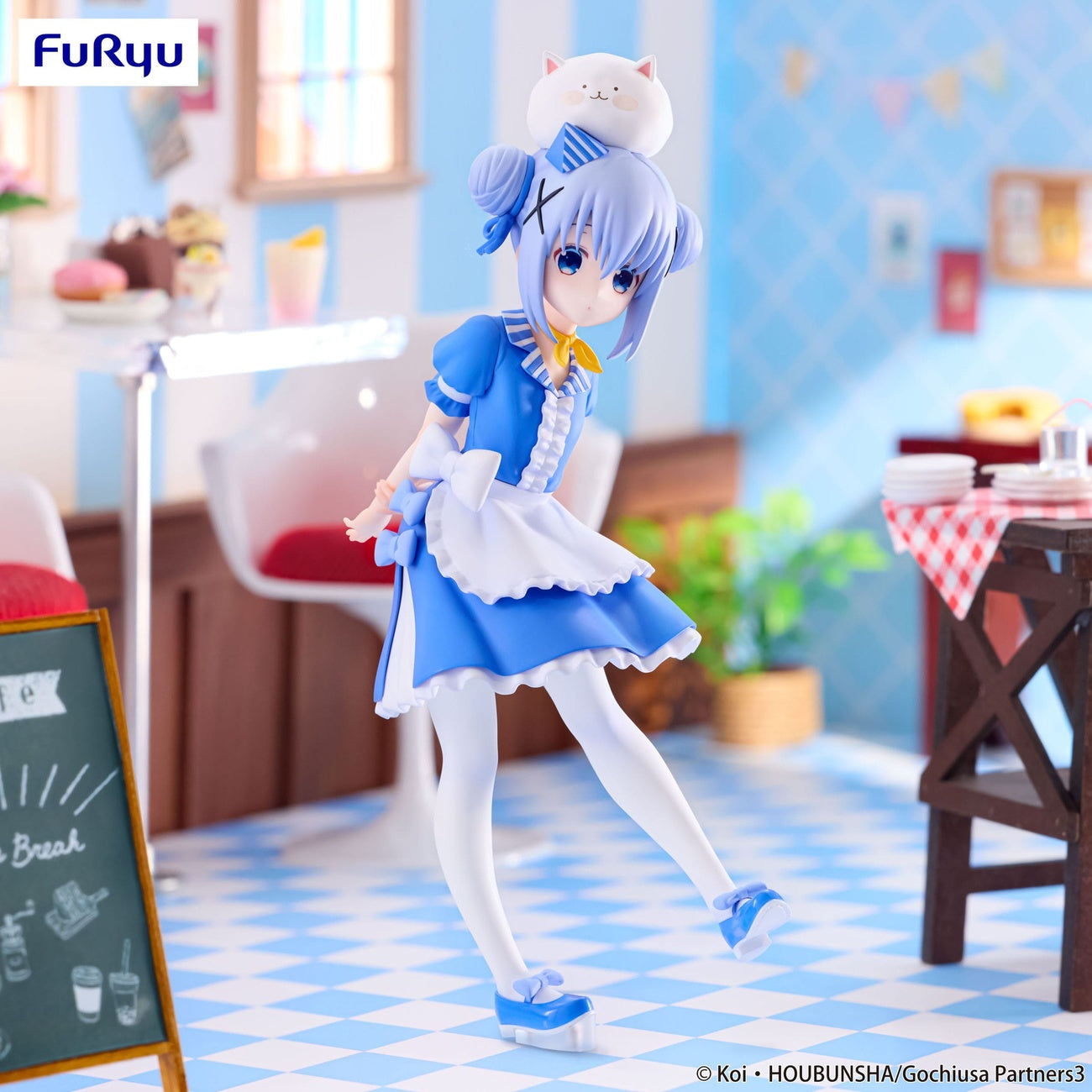 Product image Is the Order a Rabbit? Bloom Trio-Try-iT PVC Statue Chino 18 cm