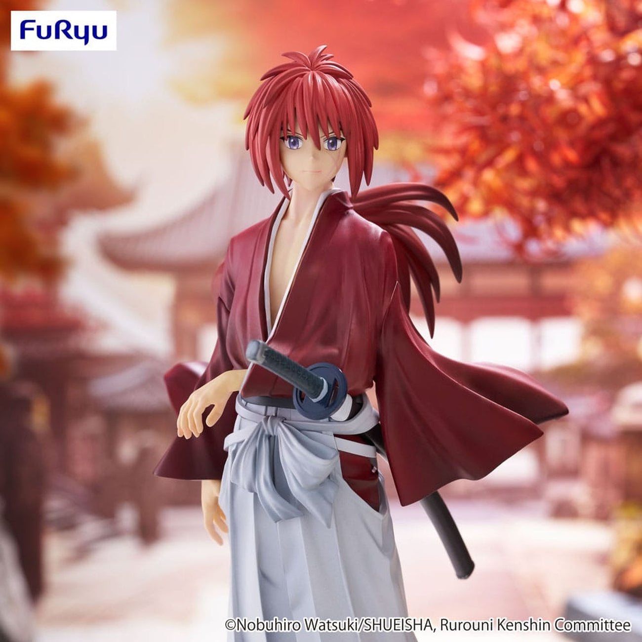 Product image Rurouni Kenshin: Meiji Swordsman Romantic Story Trio-Try-iT PVC Statue Kenshin Himura 19 cm