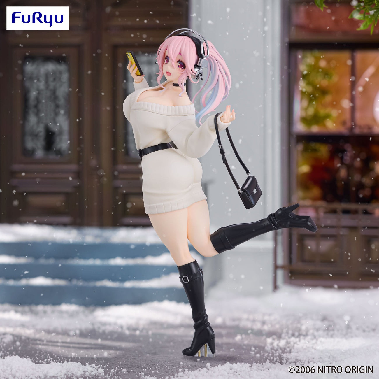 Produktbild Super Sonico Trio-Try-iT PVC Statue Winter Memory Ver. 21 cm