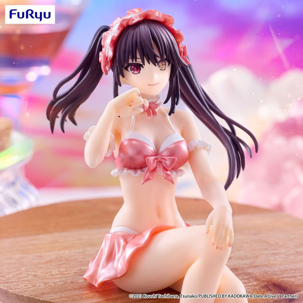 Produktbild Date A Live V Noodle Stopper PVC Statue Kurumi Tokisaki Swimsuit Pastel Red Color Ver. 15 cm
