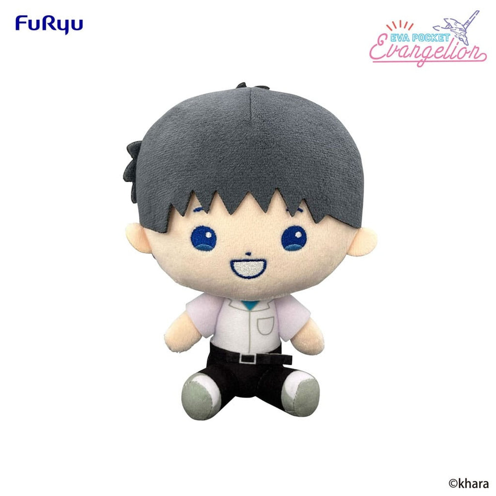 Produktbild Neon Genesis Evangelion Eva Pocket Plüschfigur Shinji 17 cm