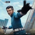 Produktbild Fantastic Four Art Scale Statue 1/10 Mr. Fantastic and H.E.R.B.I.E 26 cm