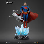 Produktbild Superman Legacy Art Scale Statue 1/10 Superman & Krypto 32 cm