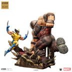 Produktbild Marvel BDS Art Scale Statue 1/10 Wolverine vs Juggernaut heo EU Exclusive 30 cm