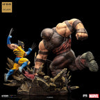 Produktbild Marvel BDS Art Scale Statue 1/10 Wolverine vs Juggernaut heo EU Exclusive 30 cm
