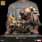 Produktbild Marvel BDS Art Scale Statue 1/10 Wolverine vs Juggernaut heo EU Exclusive 30 cm