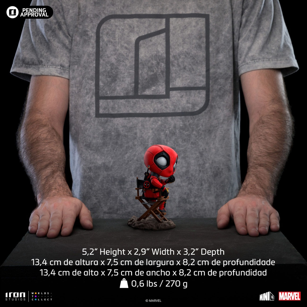 Product image Marvel Deadpool & Wolverine Mini Co. PVC Deadpool 13 cm