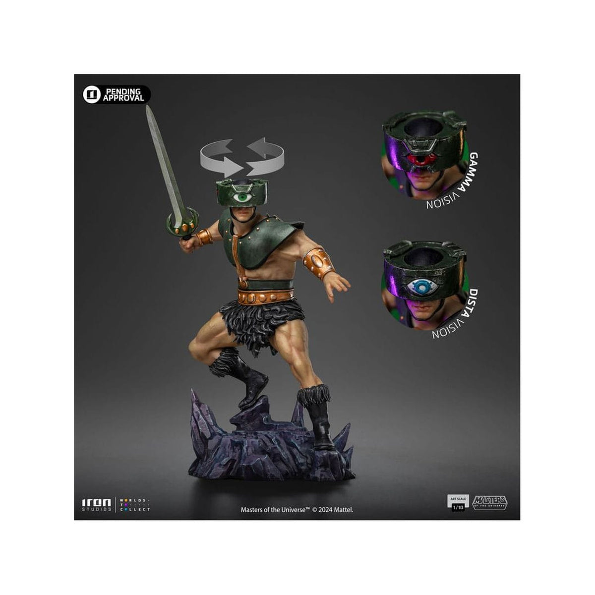 Produktbild Masters of the Universe Art Scale Statue 1/10 Triklops 24 cm