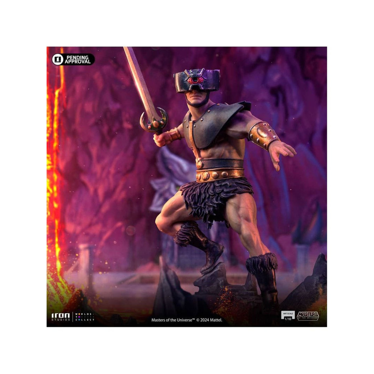 Produktbild Masters of the Universe Art Scale Statue 1/10 Triklops 24 cm
