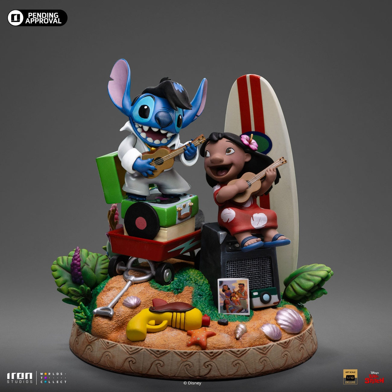 Produktbild Lilo & Stitch Deluxe Art Scale Statue 1/10 Lilo & Stitch 20 cm