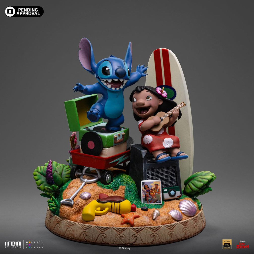 Produktbild Lilo & Stitch Deluxe Art Scale Statue 1/10 Lilo & Stitch 20 cm